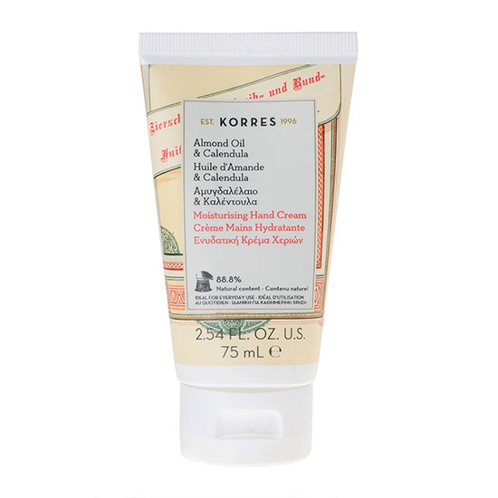 Korres Moisturising Hand Cream with Organic Almond Oil & Calendula