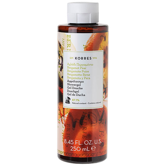 Korres Natural Bergamot Pear Shower Gel 250ml