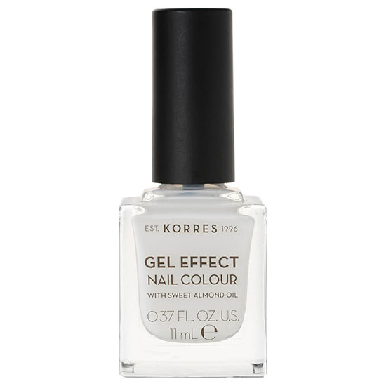 Korres Natural Gel Effect Nail Colour Porcelain White