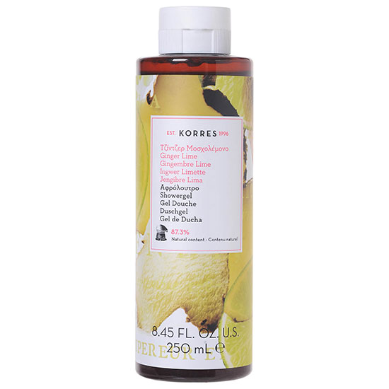 KORRES Natural Ginger Lime Shower Gel