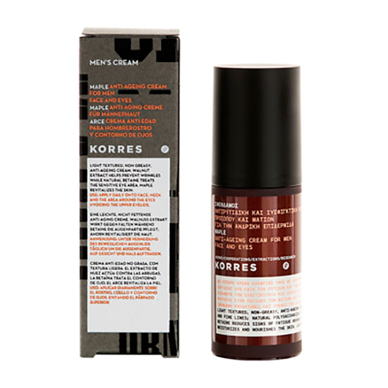 Korres Natural Men's Maple Anti-Ageing Day Cream