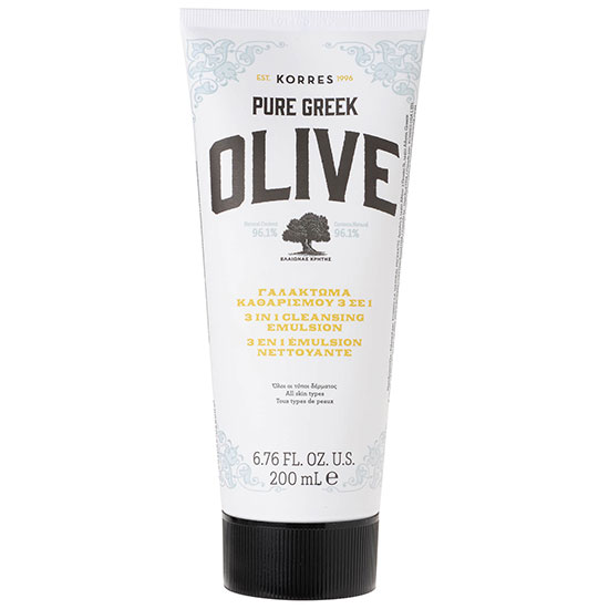Korres Natural Pure Greek Olive 3 In 1 Cleansing Emulsion