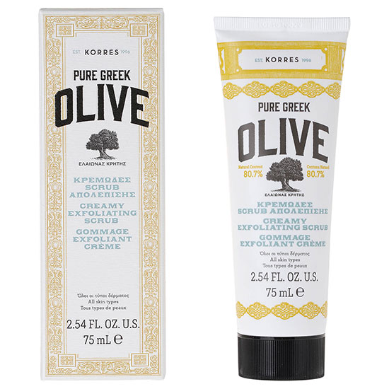 Korres Natural Pure Greek Olive Creamy Exfoliating Scrub