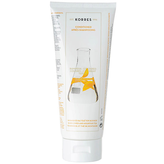 Korres Natural Sunflower & Mountain Tea Conditioner For Coloured Hair