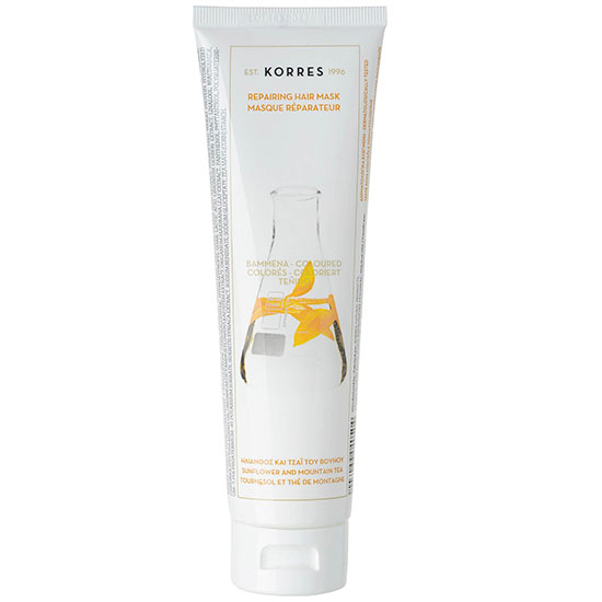 Korres Natural Sunflower & Mountain Tea Hair Mask For Coloured Hair