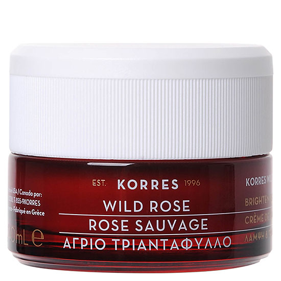 Korres Natural Wild Rose Vitamin C Day Cream For Dry Skin
