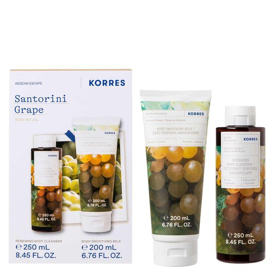 Korres Santorini Grape Body Ritual Set