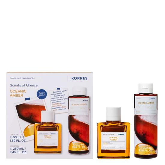 Korres Scents Of Greece Oceanic Amber Set