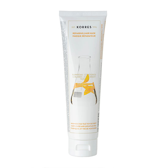 Korres Sunflower and Mountain Tea Repairing Hair Mask