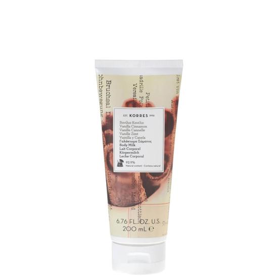 Korres Vanilla Cinnamon Body Smoothing Milk 200ml