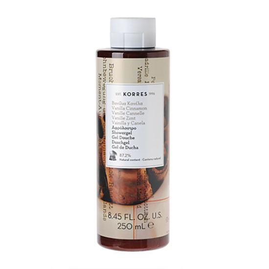 Korres Vanilla Cinnamon Shower Gel 250ml
