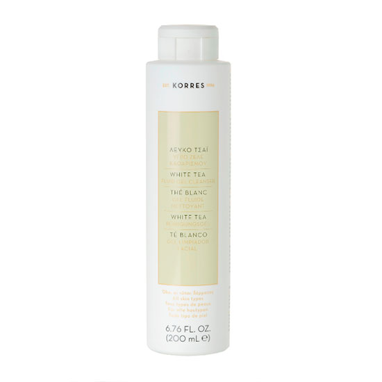 Korres White Tea Fluid Gel Cleanser 200ml
