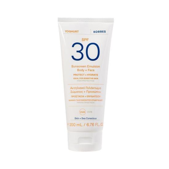 Korres Yoghurt Face & Body Sunscreen SPF 30