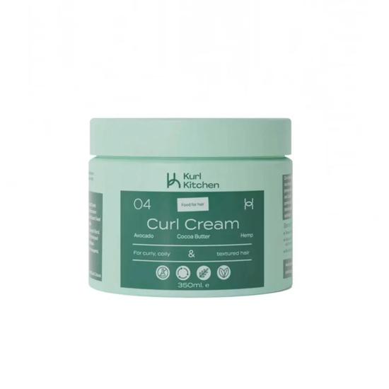 Kurl Kitchen Avocado & Hemp Curl Cream 350ml