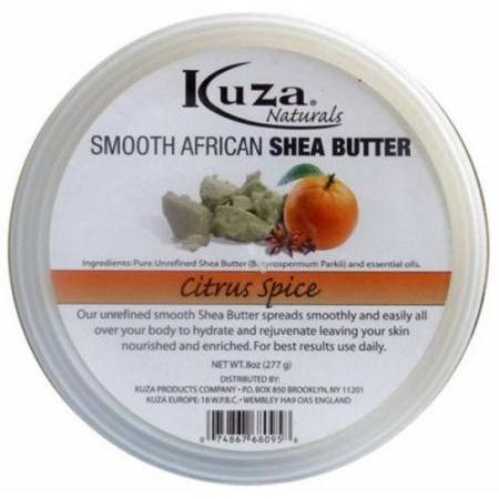 Kuza Smooth African Shea Butter Citrus Spice