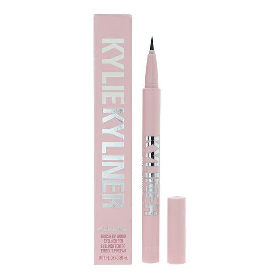 Kylie Skin Kyliner Brush Tip Liquid Eyeliner Pen 001 Black
