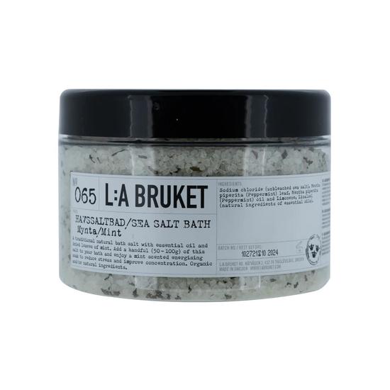 L:A BRUKET Bath Sea Salt Mint L:a Bruket No.065 450g