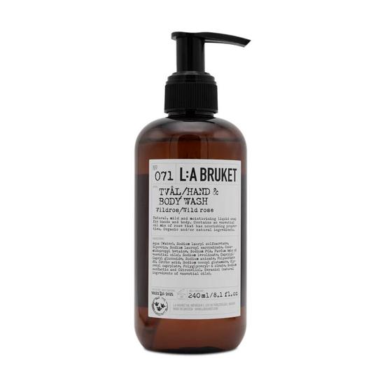 L:A BRUKET L A Bruket Hand & Body Wash Wild Rose
