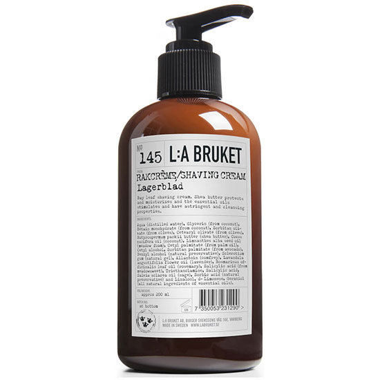 L:A BRUKET No. 145 Shaving Cream 200ml