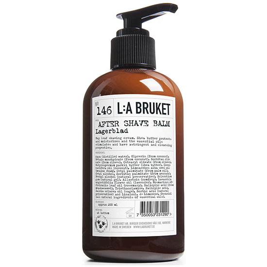 L:A BRUKET No. 146 aftershave Balm 200ml