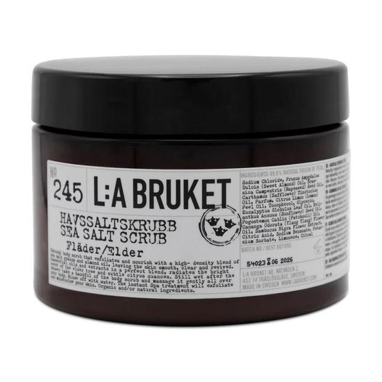 L:A BRUKET Sea Salt Scrub No 245 Elder 420g