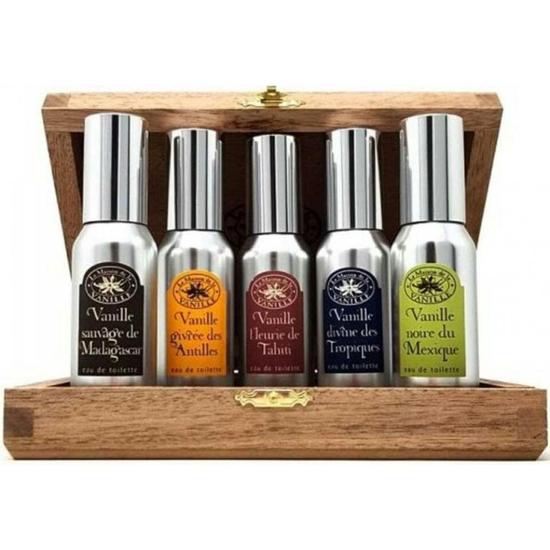 La Maison De La Vanille Coffret Bois Prestige Vanille Du Monde
