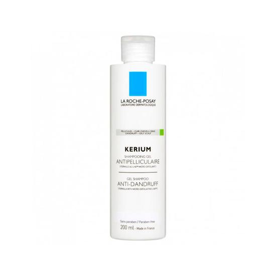 La Roche-Posay Kerium Anti-Dandruff Gel Shampoo For Oily Scalp 200ml