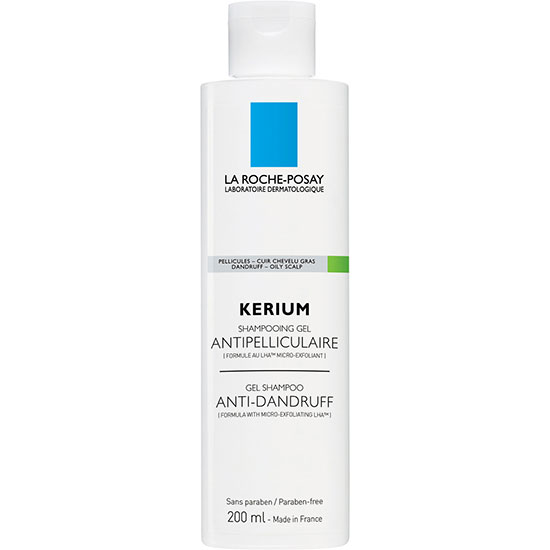 La Roche-Posay Kerium Anti-Dandruff Gel Shampoo For Oily Scalp 200ml