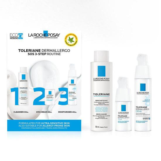 La Roche-Posay Toleriane Dermallergo 3-Step Kit