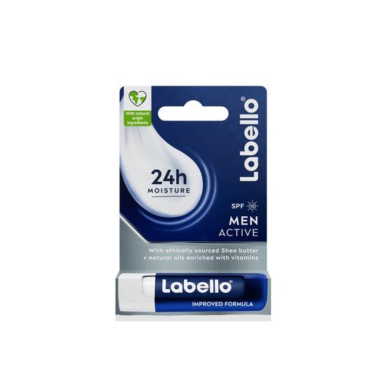 Labello Men Active 24h Moisture Lip Balm SPF 15 4.8g