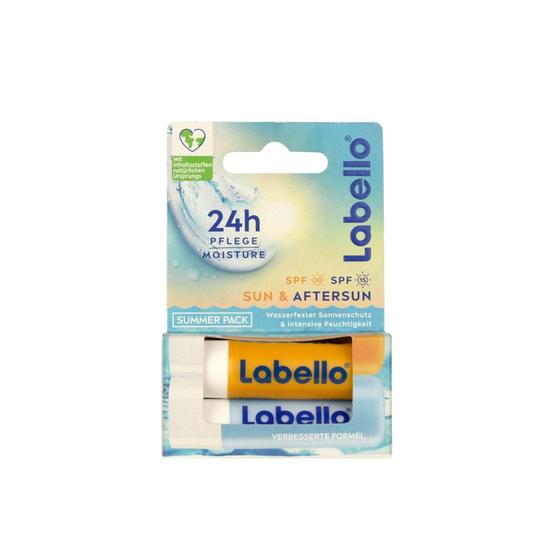 Labello Sun & After-Sun Lip Balm Set 2x4.8g
