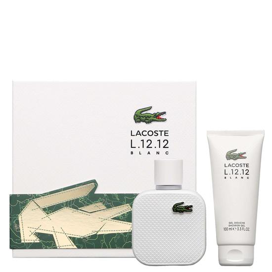 Lacoste L.12.12 Blanc Eau De Toilette 50ml Gift Set