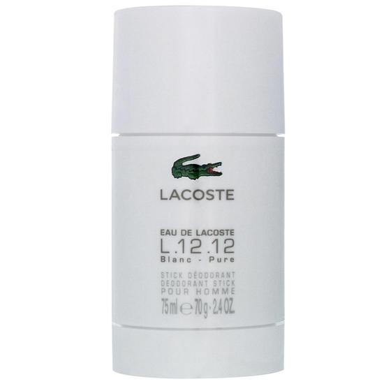 lærling Kirkegård Antagelser, antagelser. Gætte Lacoste L.12.12 Blanc Pour Lui Deodorant Stick | Cosmetify