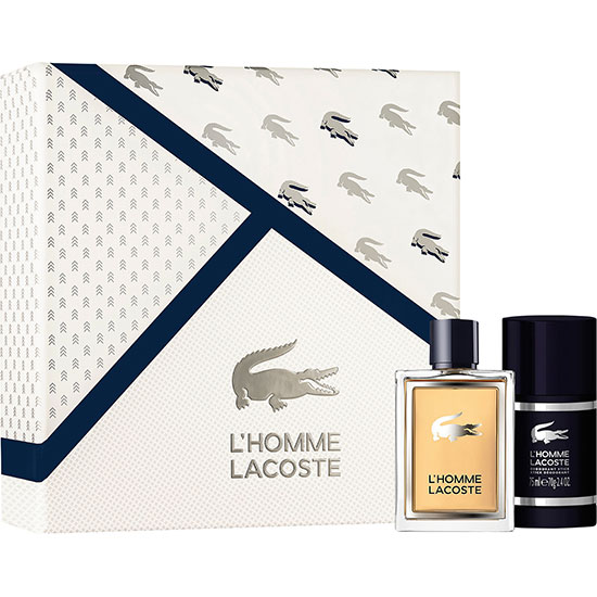 Lacoste L'Homme Eau De Toilette Spray Gift Set 50ml