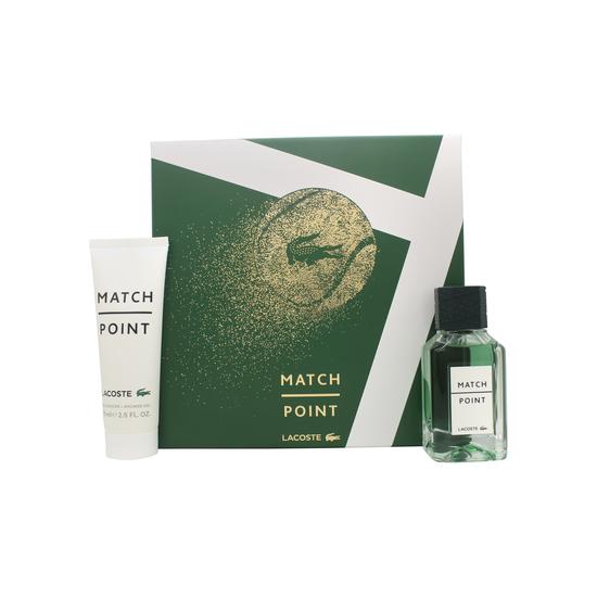 Lacoste Match Point Gift Set 50ml Eau De Toilette + 75ml Shower Gel