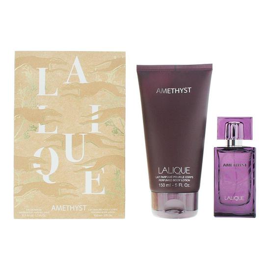 Lalique Amethyst Eau De Parfum 50ml Gift Set