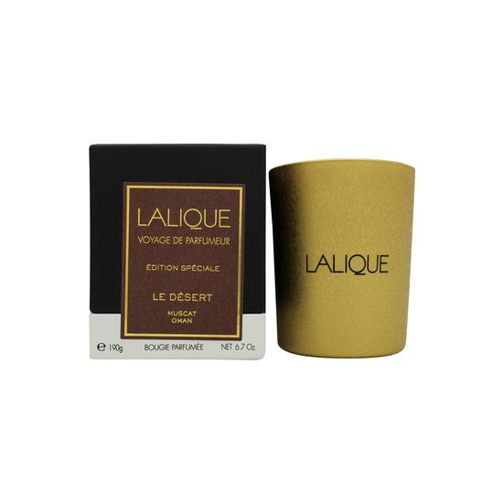 Lalique Candle Le Desert Muscat Special Edition 190g