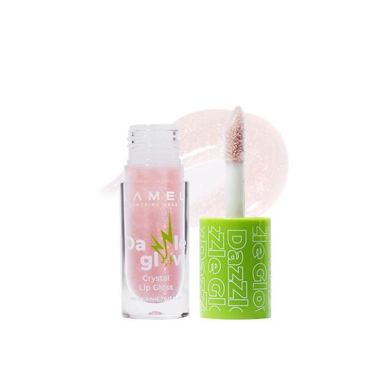 Lamel Dazzle Glow Crystal Lip Gloss 401 Blossom