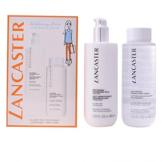 Lancaster Softening Duo 400ml Cleansing Milk & 400ml Toner