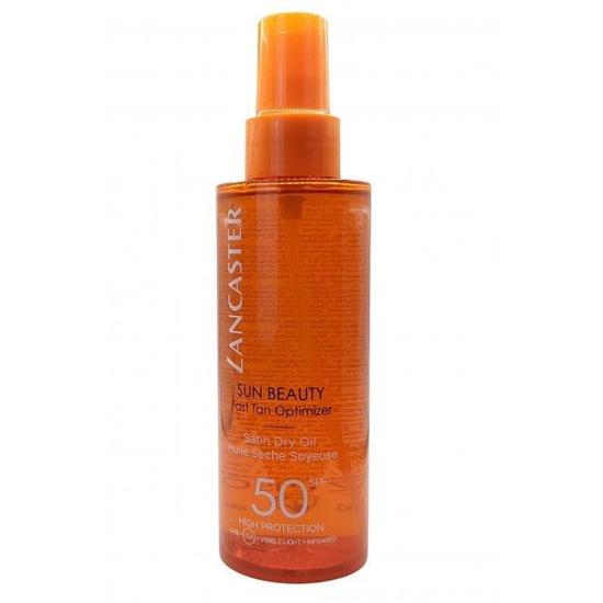 Lancaster Sun Beauty Fast Tan Optimiser Satin Dry Oil SPF 50 150ml