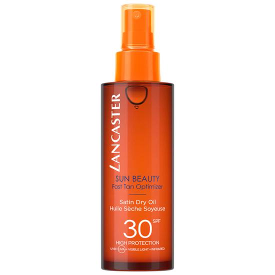 Lancaster Sun Beauty Satin Sheen Oil Fast Tan Optimiser Body SPF 30 150ml