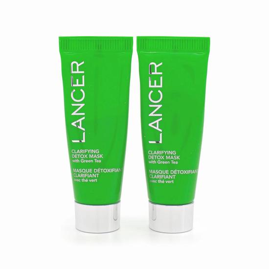 Lancer Skincare 2 x Lancer Clarifying Detox Mask With Green Tea 7.5ml (Imperfect Box)