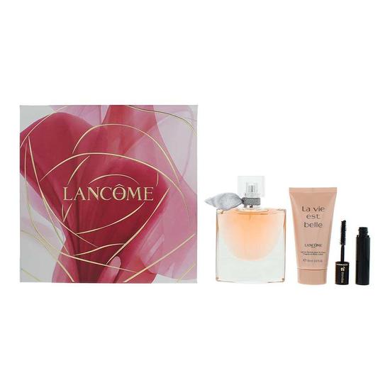 Lancôme Eau De Parfum Body Lotion + Mascara Gift Set 50ml
