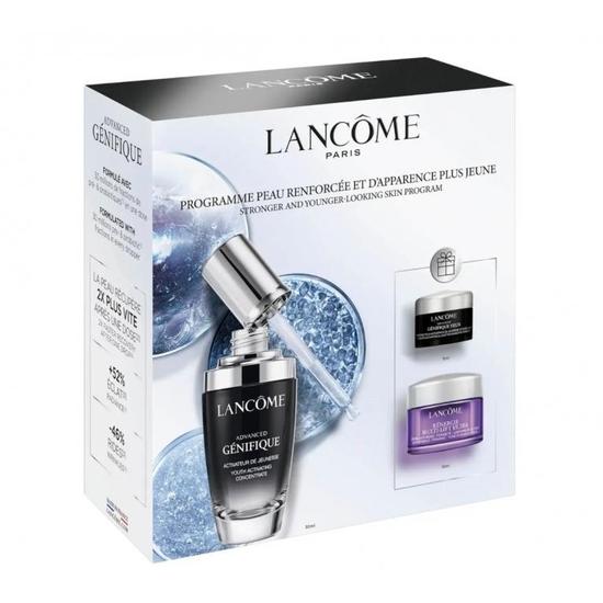 Lancôme Genifique Serum Routine Set 3 Piece Set With 30ml Serum, 5ml Eye Cream 15ml Lift Cream