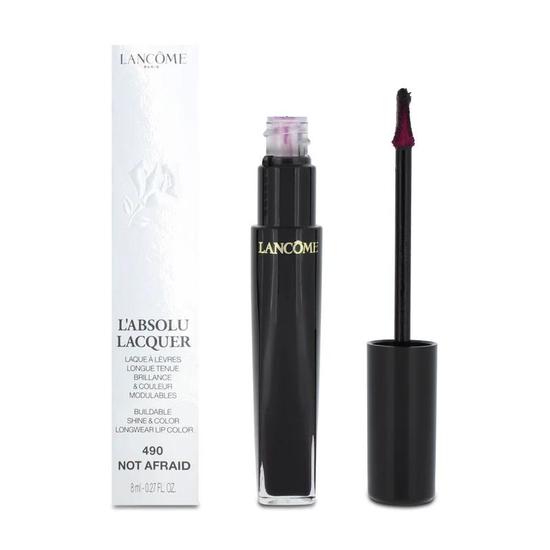 Lancôme L'Absolu Lacquer Lipstick 490 Not Afraid