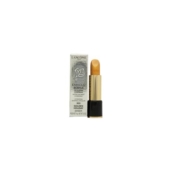Lancôme L'Absolu Rouge Holiday Edition Lipstick 503 Golden Holiday 3.4g