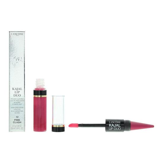 Lancôme Lip Kajal Duo 12 Pink Clash High Precision Lipstick 2.7g & Illuminating Gloss 5.6ml 2.7 g