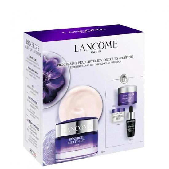 Lancôme Renergie Multi Lift 50ml Skin Care Gift Set 4 Piece Set With 10ml Serum, 15ml Night Cream, 50ml Day Cream