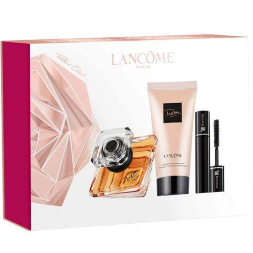 Lancôme Trésor Eau De Parfum Gift Set 30ml EDP + 50ml Body Lotion + 2ml Mascara