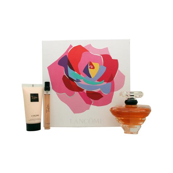 Lancôme Trésor Gift Set 100ml Eau De Parfum + 10ml Eau De Parfum + 50ml Body Lotion